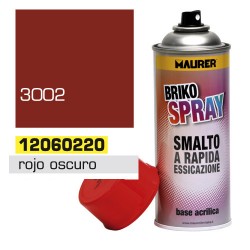 Spray Pintura Rojo Oscuro...